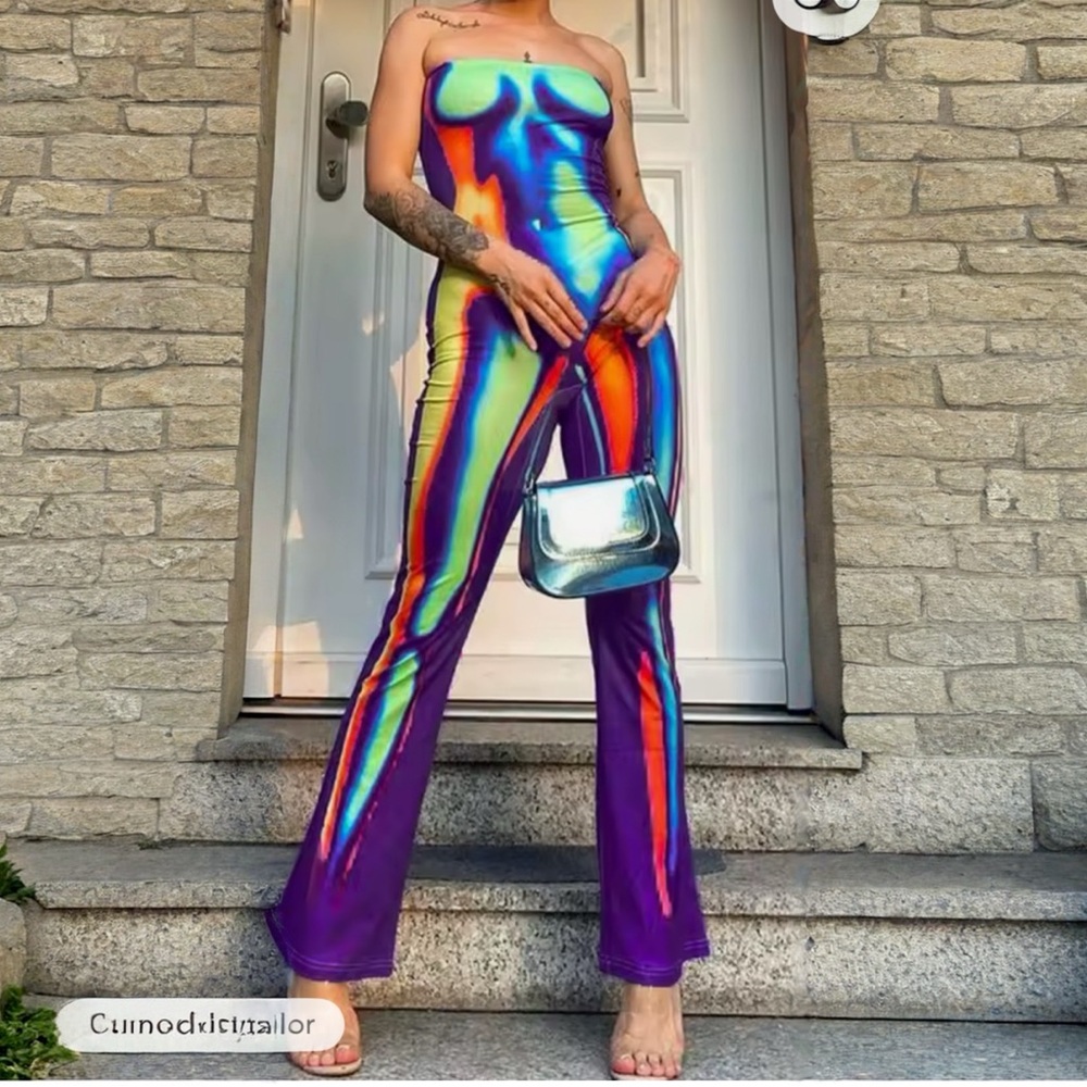 Vibrant Multicolor Jumpsuit